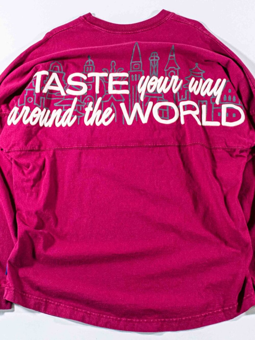 Disney Epcot Spirit Jersey Food Wine Festival 2018 Long Sleeve Shirt Medium M